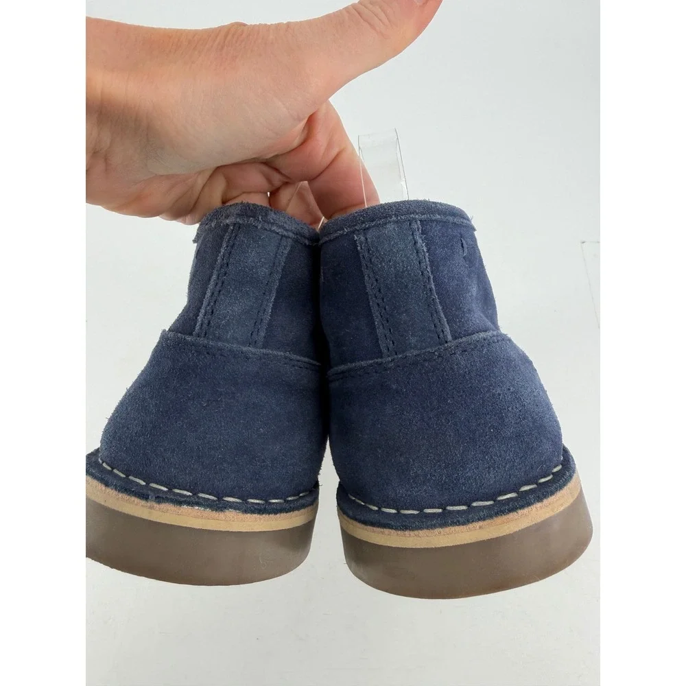 Steve Madden Hacksaw Chukka Boots Mens 12 Navy Suede Desert Classic Preppy Urban